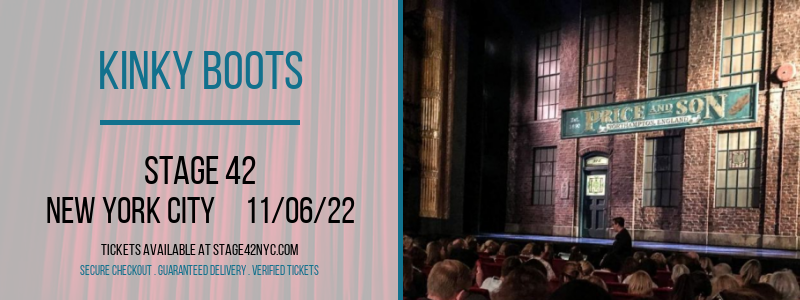 Kinky Boots at Stage 42